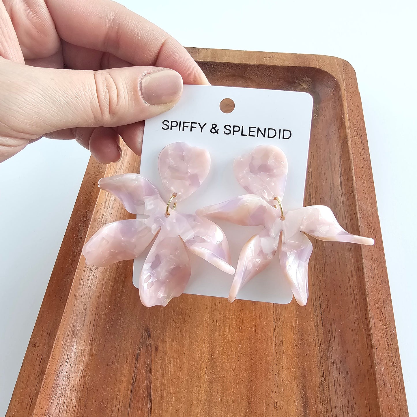 Jasmine Earrings - Ballet Slipper