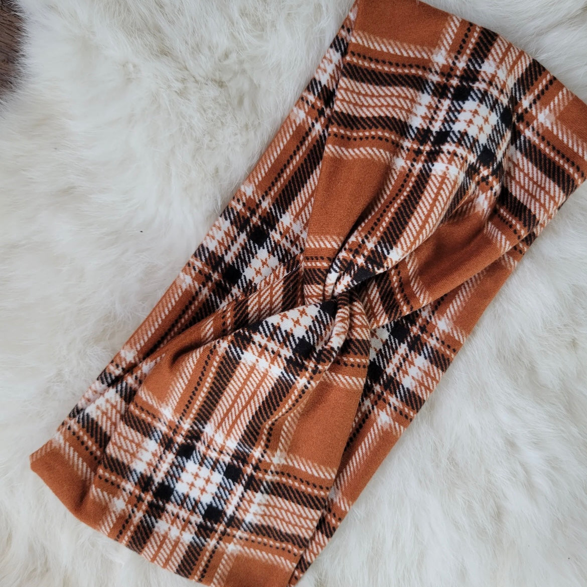 Headband - Fall Plaid