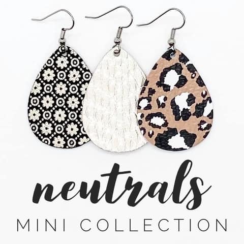 1.5" Neutral Mini Collection (leather)