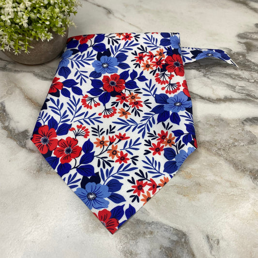 Dog Bandana - Floral - #49