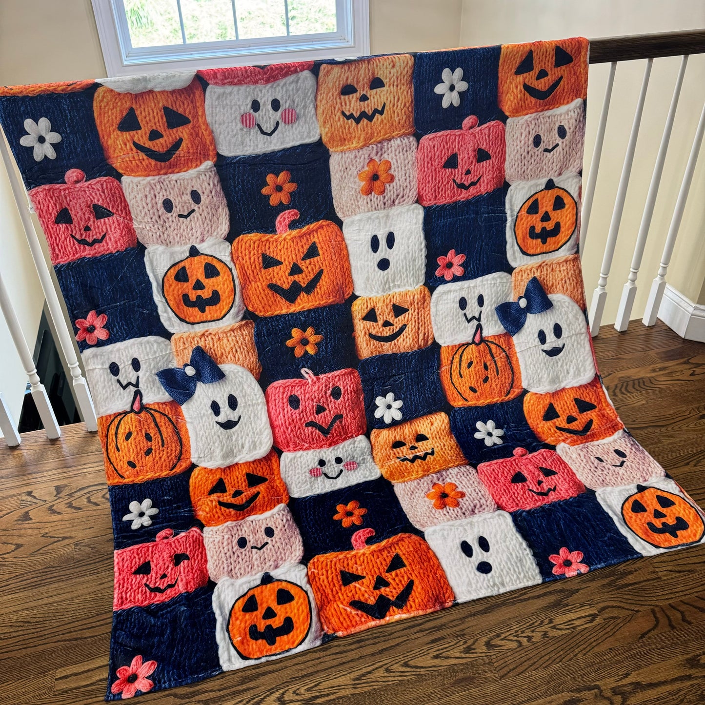 Blanket - Halloween - Knit Characters