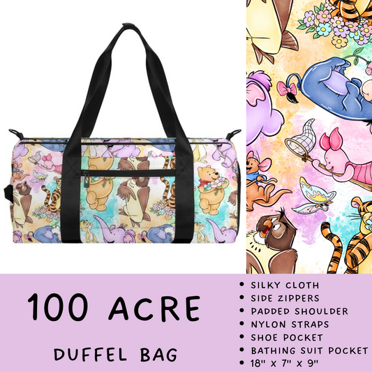 Batch #266 - Magical Travel Collection - Closes 1/3 - ETA mid Feb - 100 Acre Duffel Bag