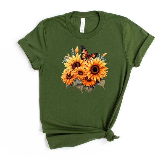 Fall sunflowers