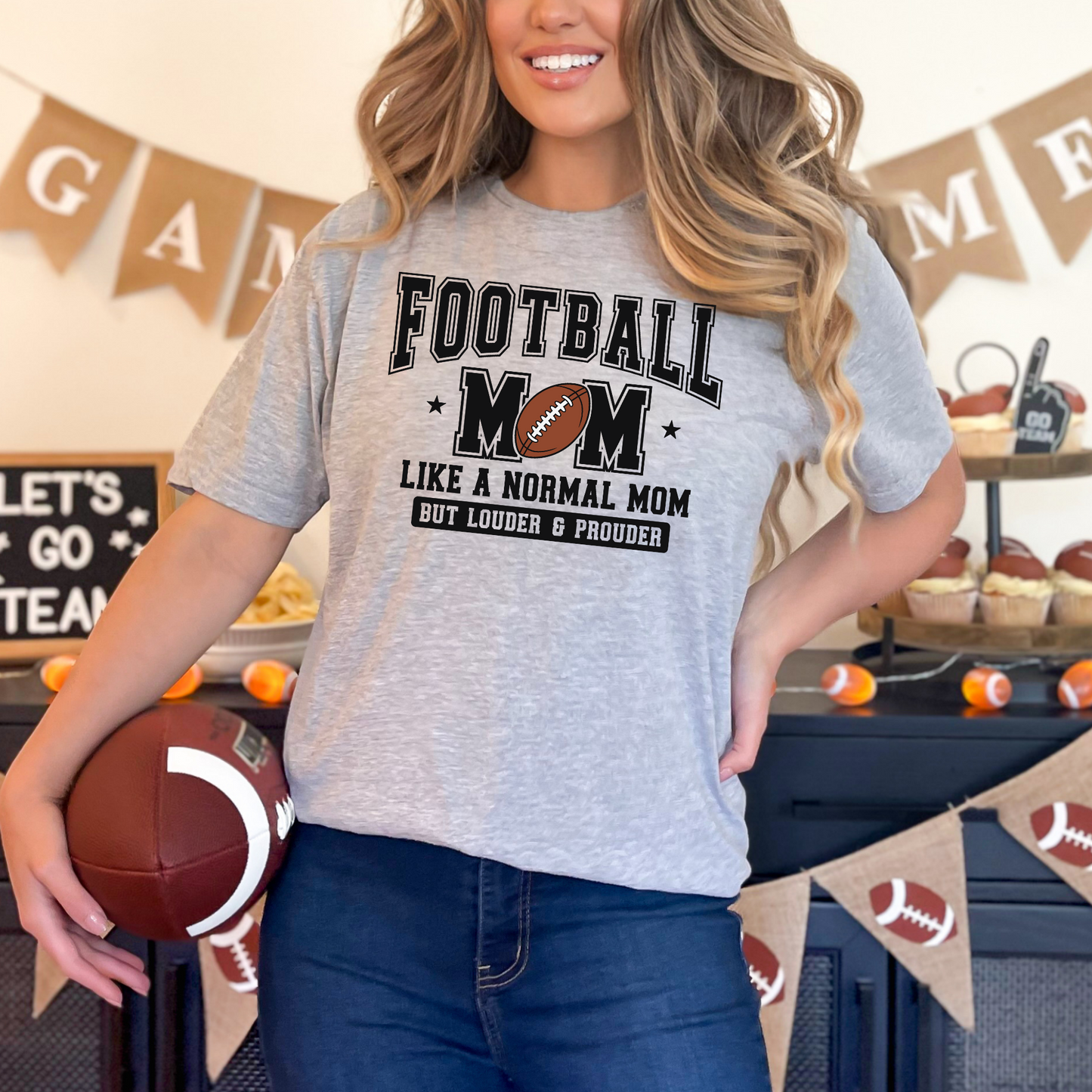 Loud proud football mom