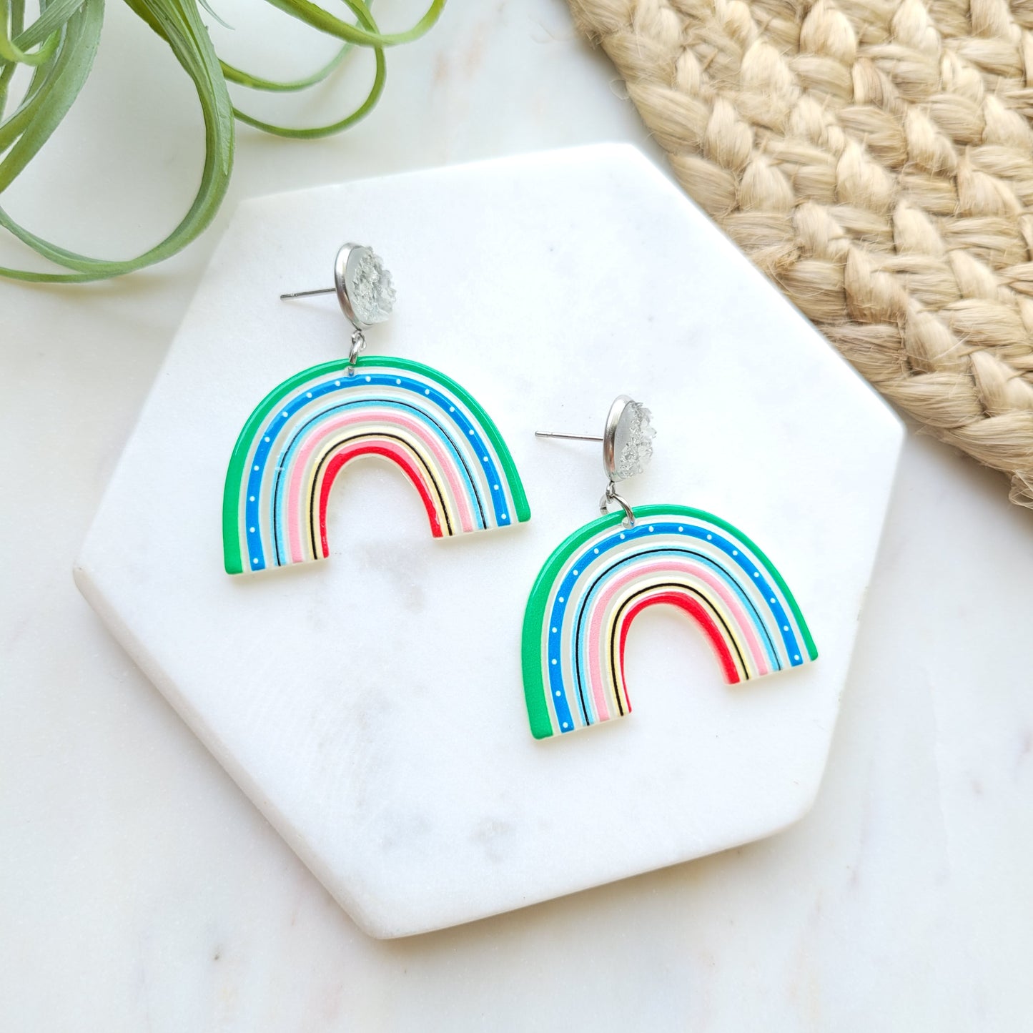 Happy Day Rainbow Earrings- Classic
