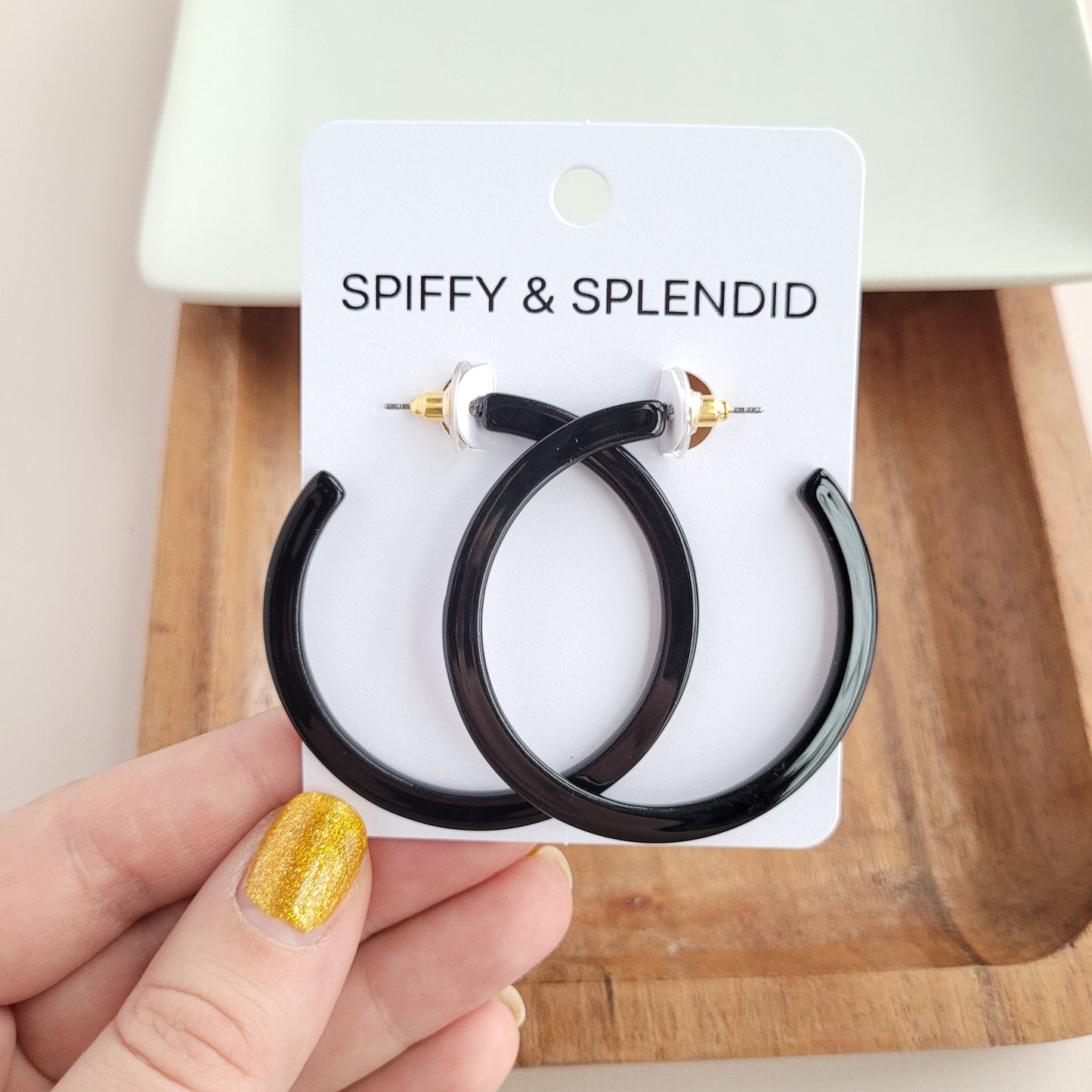 Cameron Hoops - Black