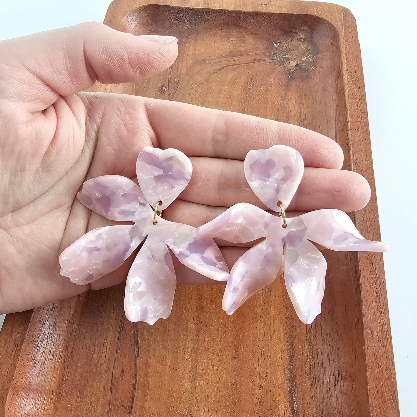 Jasmine Earrings - Ballet Slipper