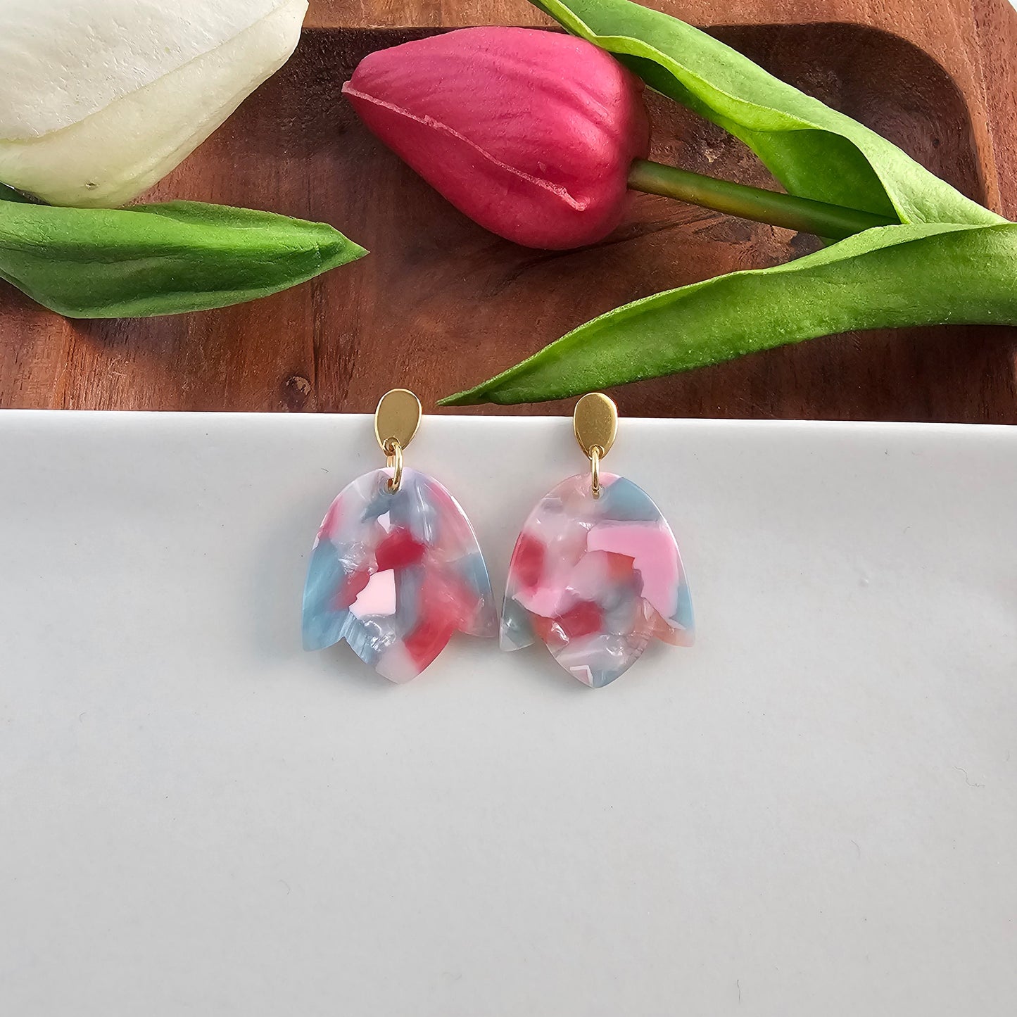 Lotus Earrings - Secret Garden