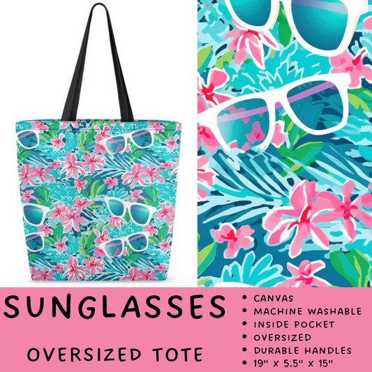 Batch #264 - Travel Collection - Closes 12/31 - ETA - Sunglasses Oversized Totes