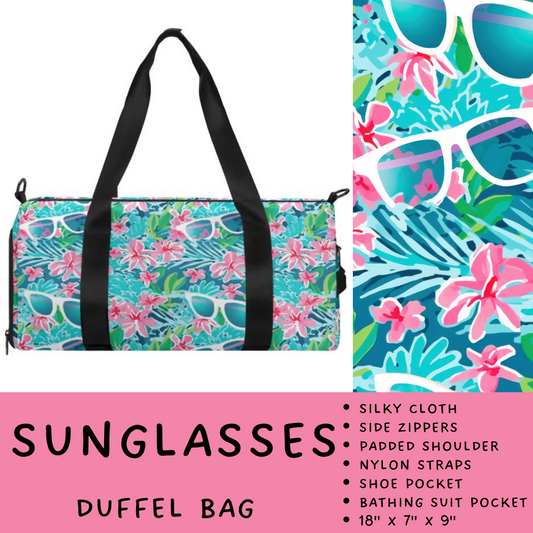 Batch #264 - Travel Collection - Closes 12/31 - ETA - Sunglasses Duffel Bag