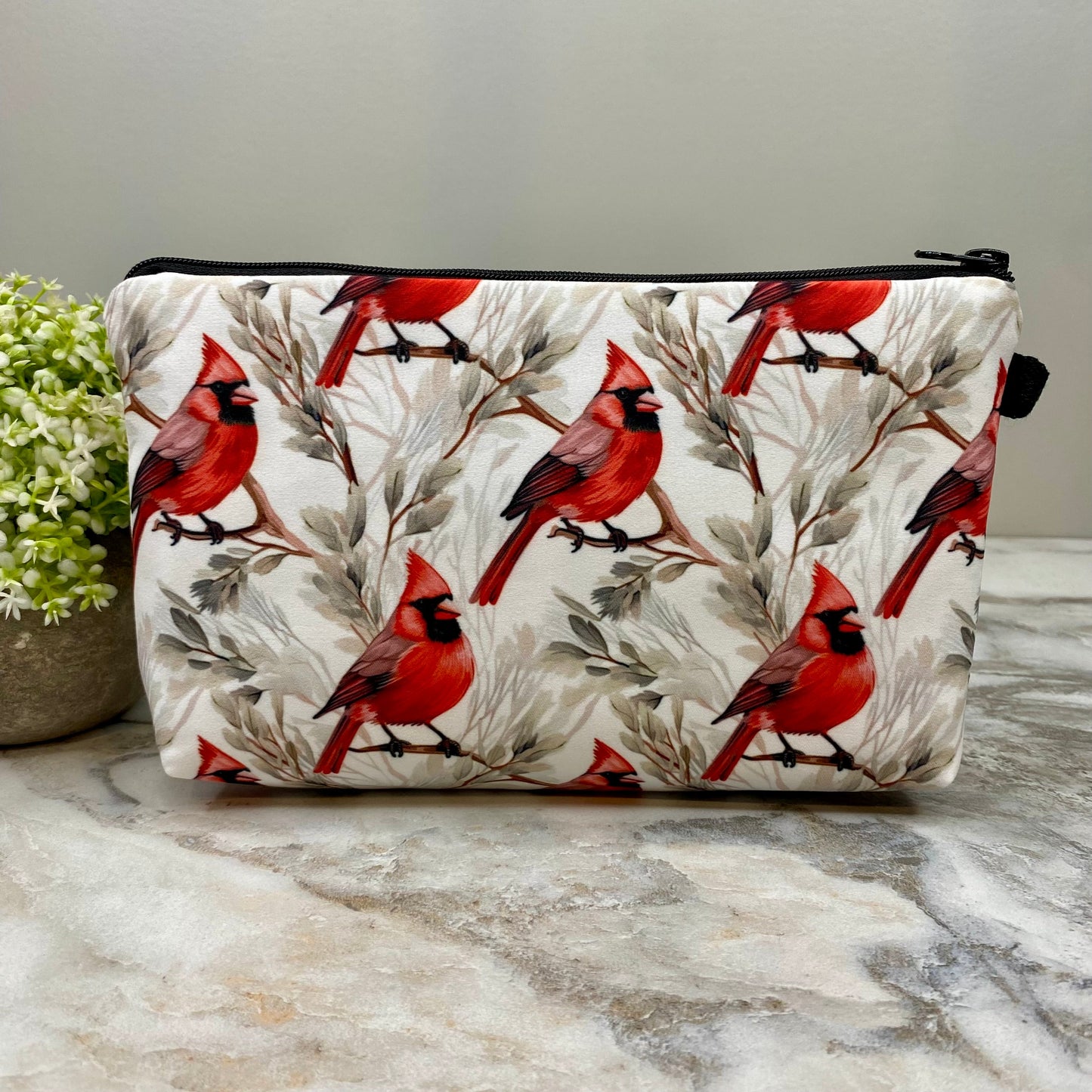 Pouch - Christmas Red Cardinal