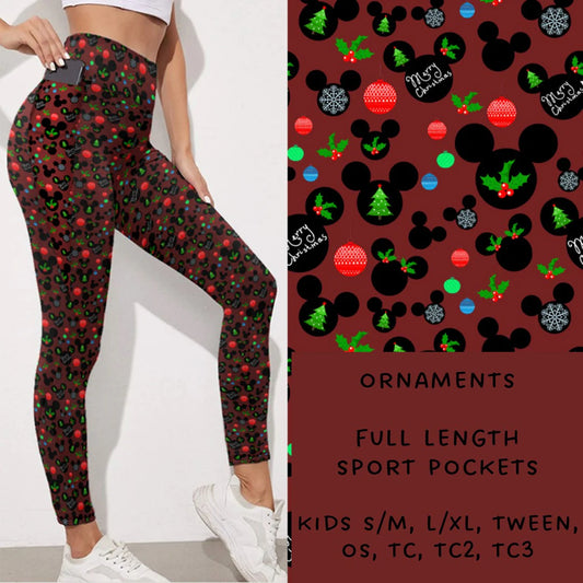 Leggings with Pockets - Magical Ornaments