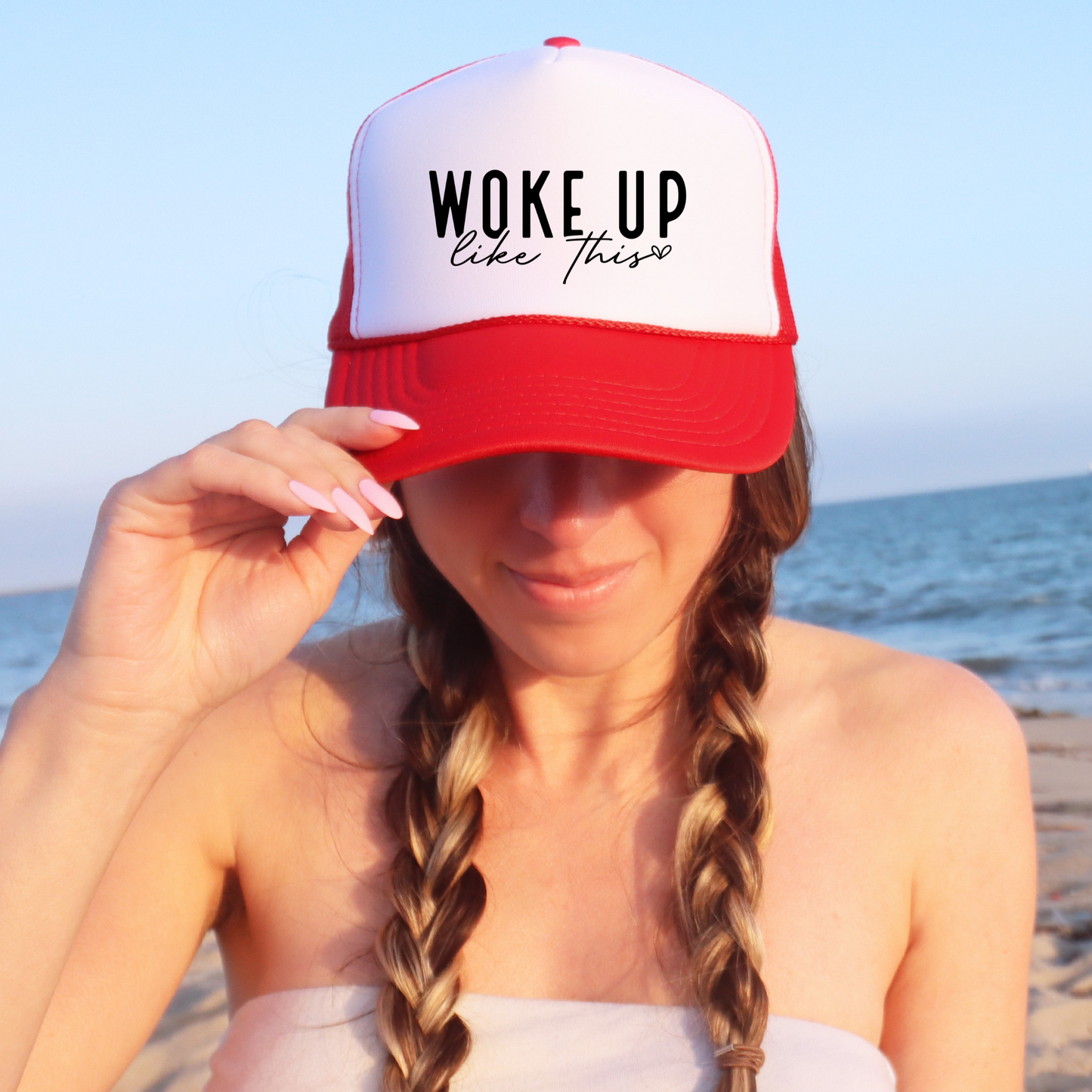 Woke up like this Trucker Hat