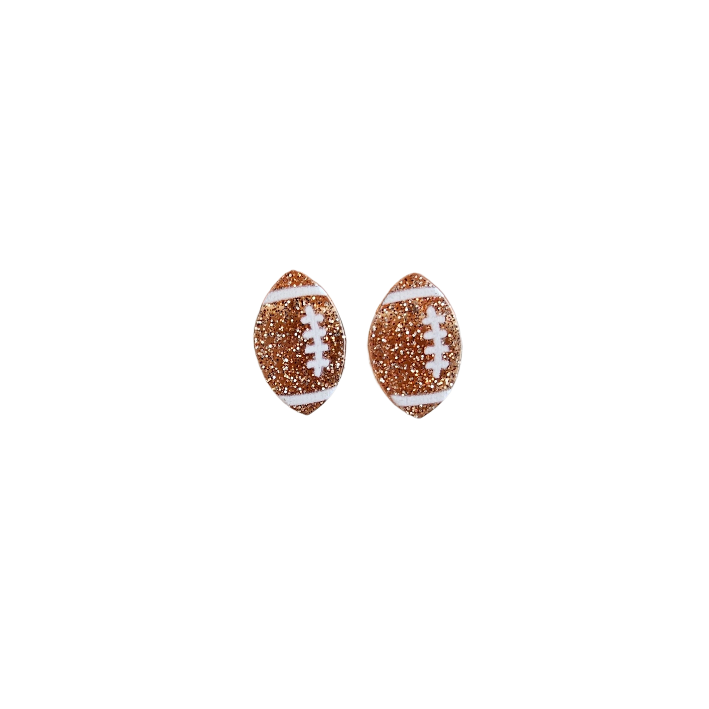 Glitter Football Studs