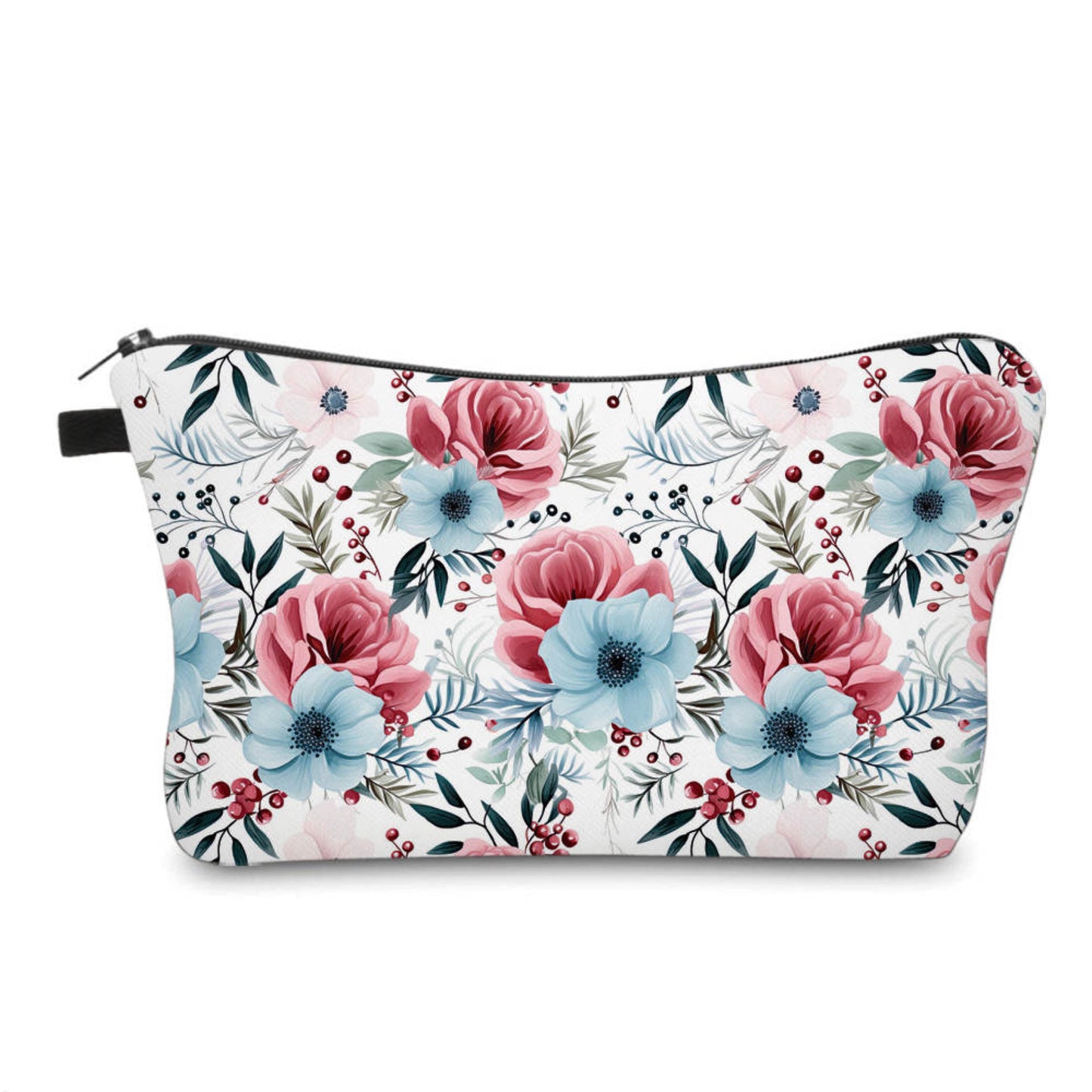 Pouch - Christmas Winter Floral