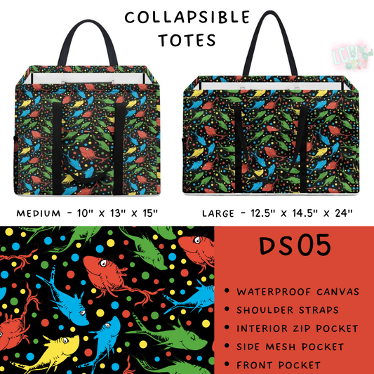 Batch #267 - Collapsible Totes - Closes 1/6 - ETA mid March - DS05 Collapsible Tote