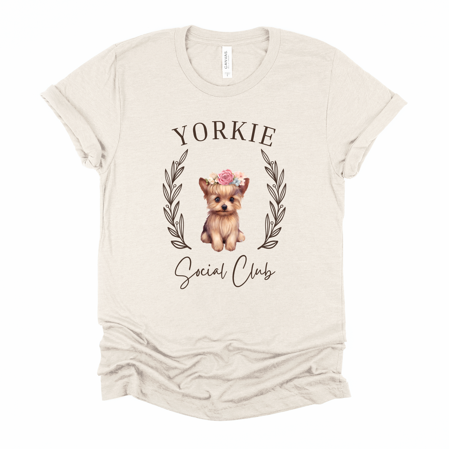 Yorkie Floral Social Club