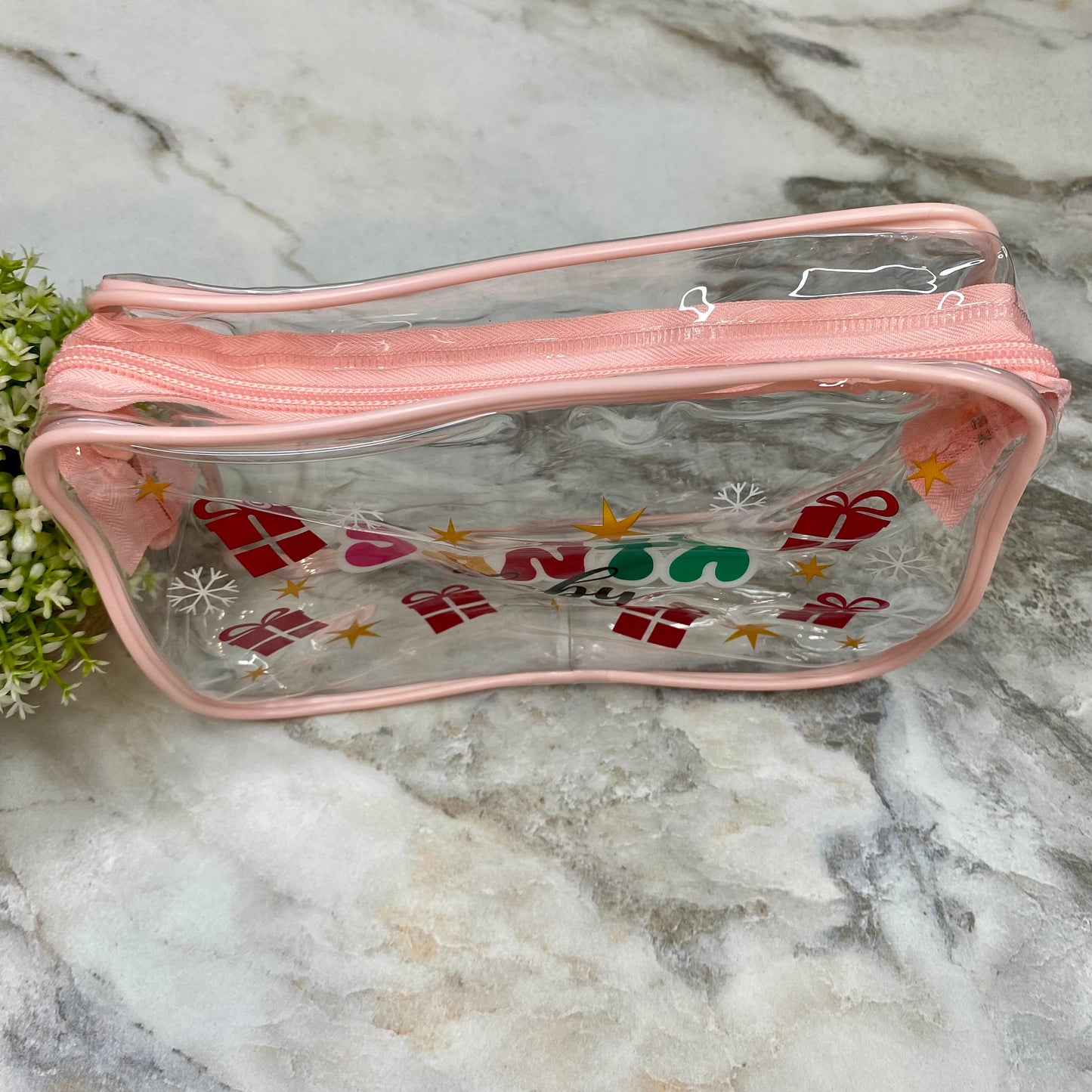 Clear Pouch - Christmas - Santa Baby