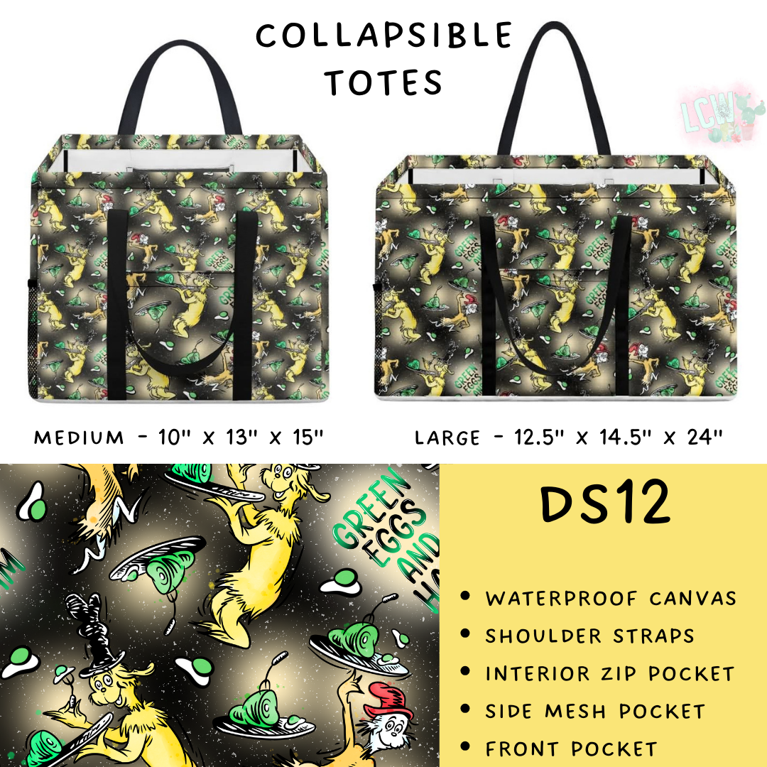 Batch #267 - Collapsible Totes - Closes 1/6 - ETA mid March - DS12 Collapsible Tote