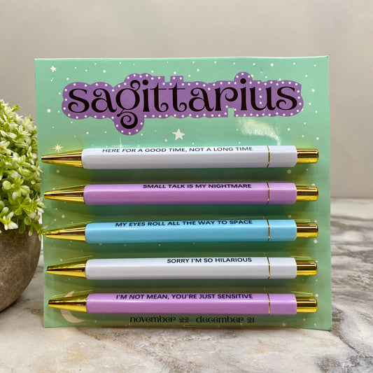 Pen Set - Sagittarius