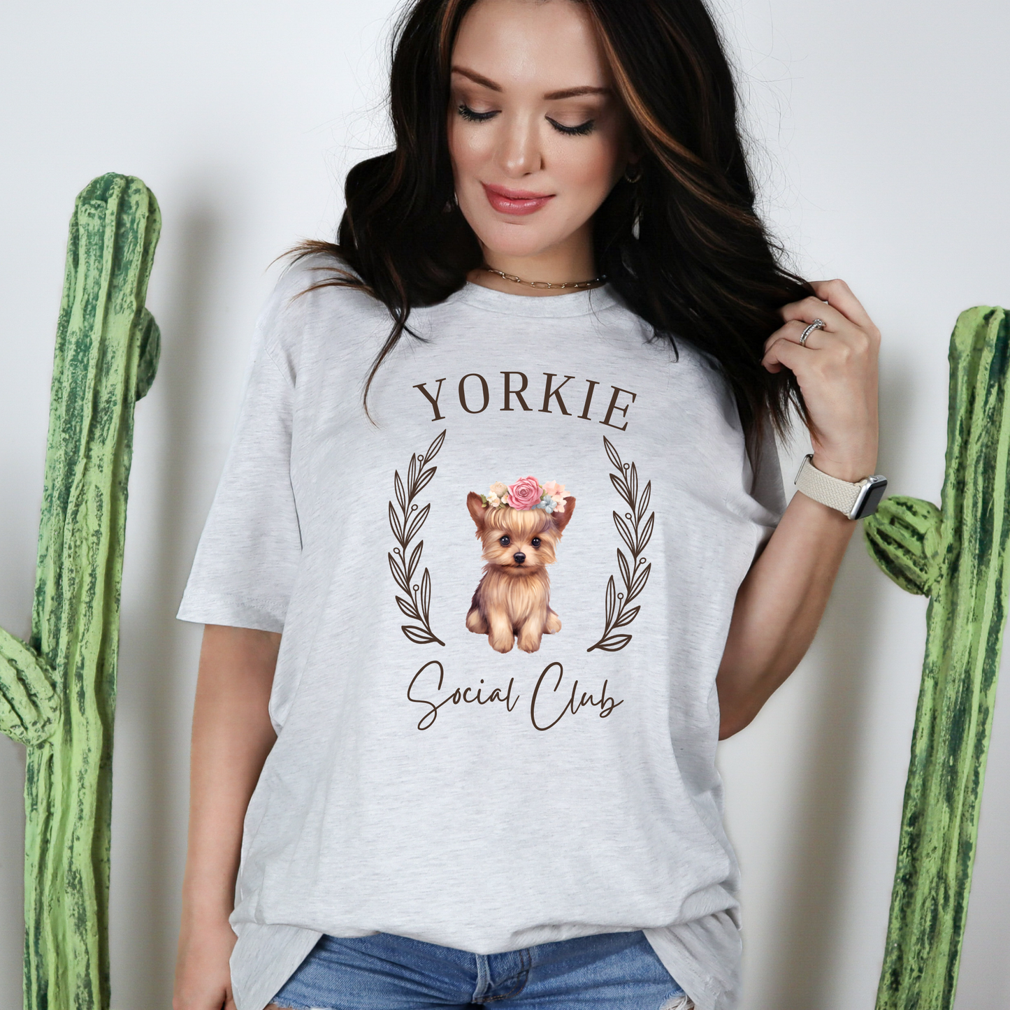 Yorkie Floral Social Club