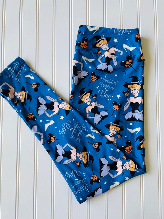 RTS - Leggings- Bibbidi Bobbidi Boo - FINAL SALE