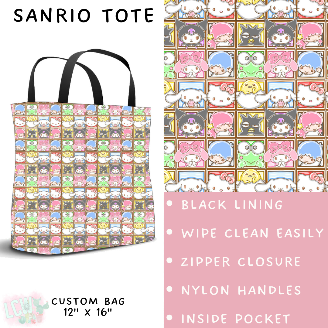 Batch #268 - November Request Run - Closes 1/10 - ETA late March - Sanrio Collapsible Tote