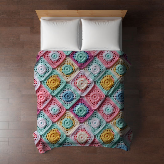 Blanket - Pastel Crochet