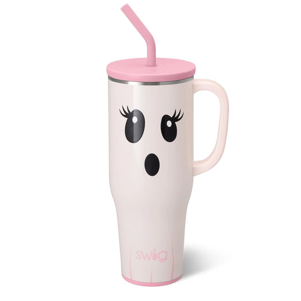 40oz Swig Tumbler - Boo Crew Ghost