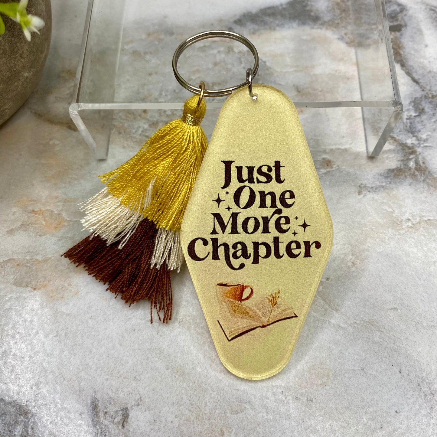 Keychain - Hotel Key - Just One More Chapter