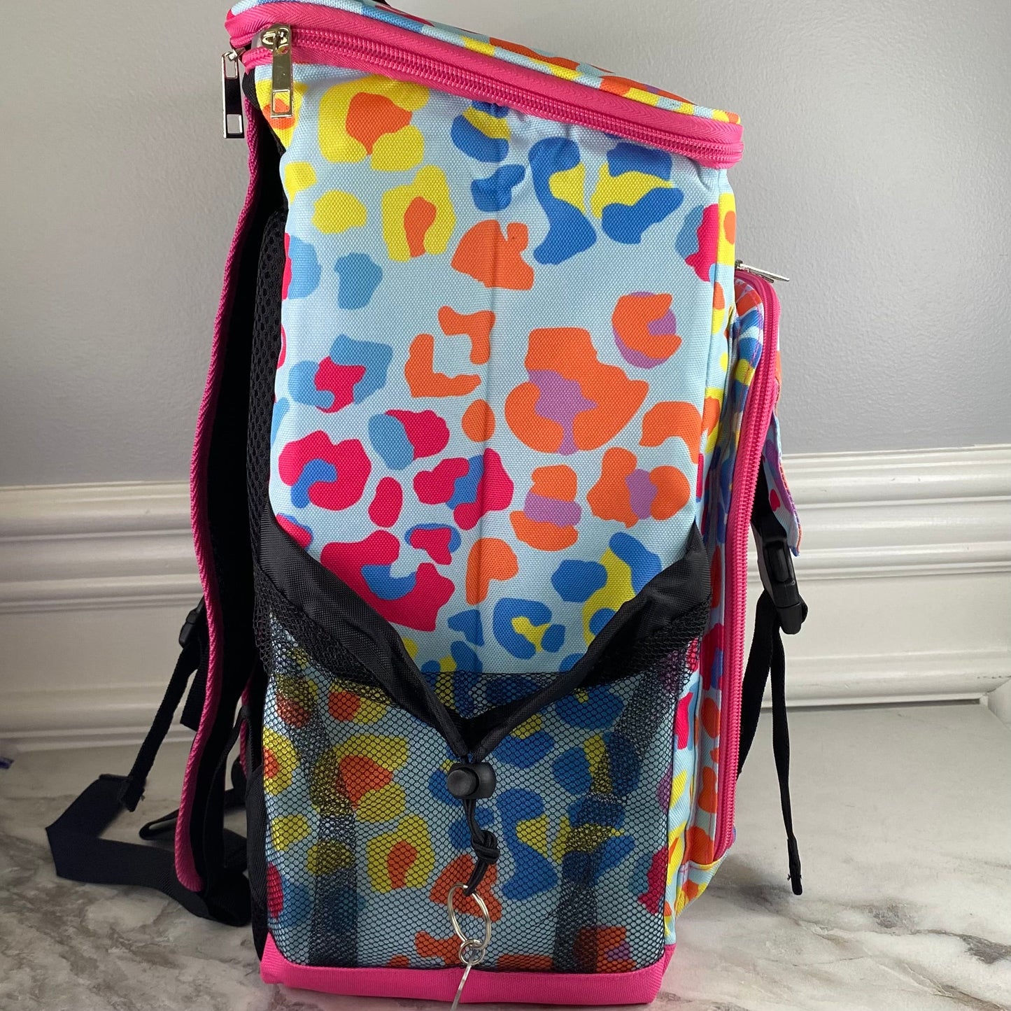 Cooler - Colorful Leopard Backpack