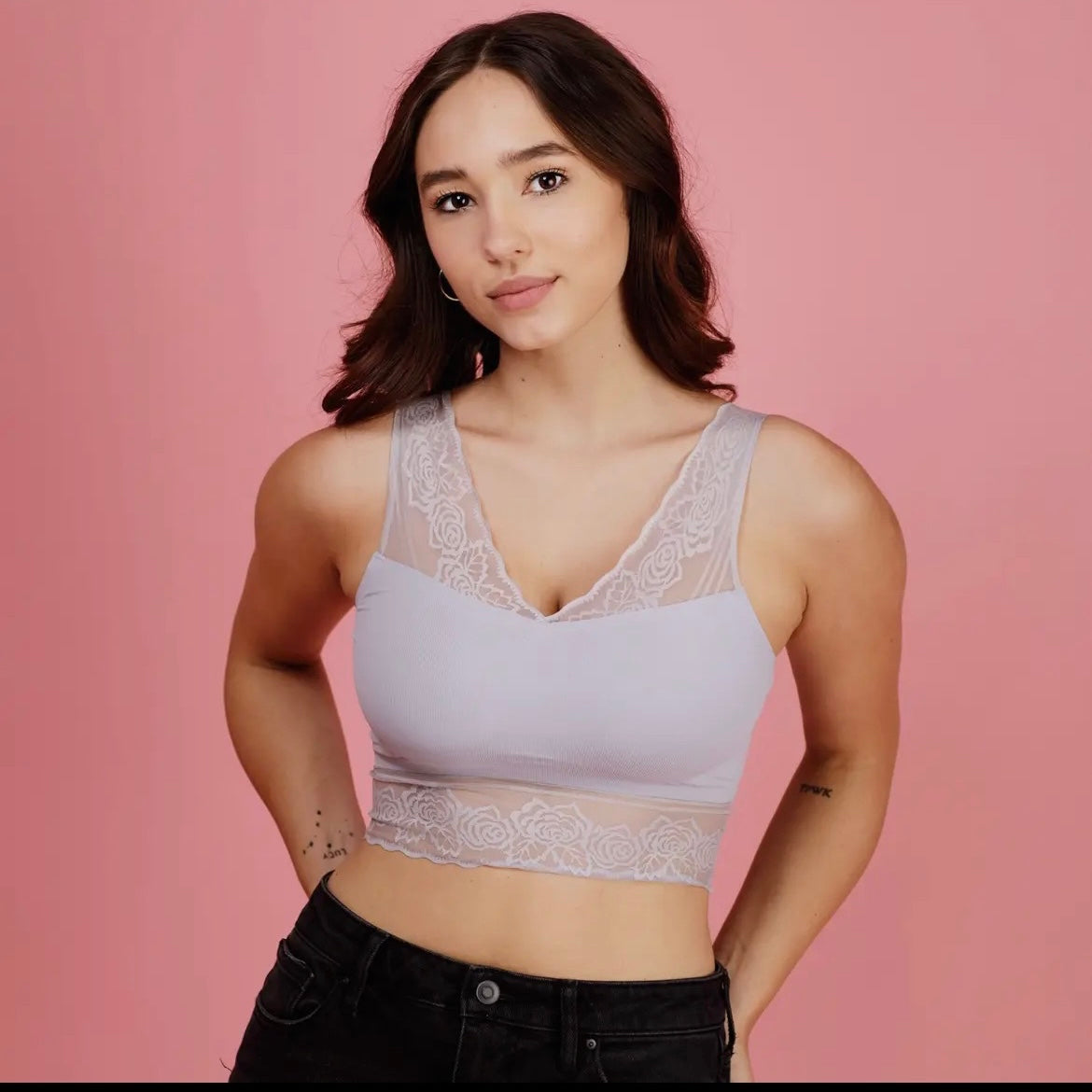 Bralette - S/M Grey