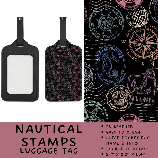 Batch #264 - Travel Collection - Closes 12/31 - ETA - Nautical Stamps Luggage Tag