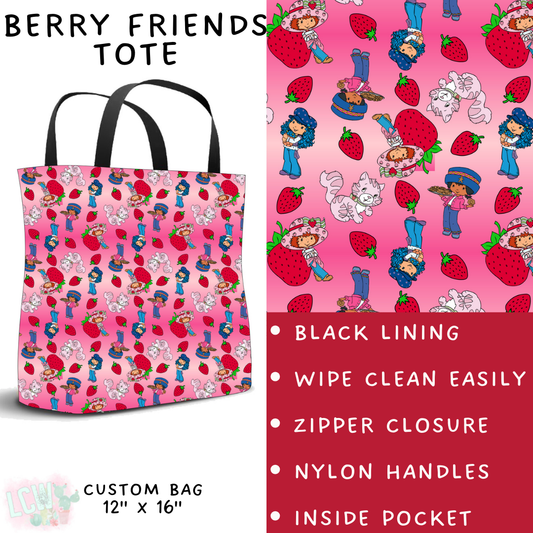 Batch #268 - November Request Run - Closes 1/10 - ETA late March - Berry Friends Friends Collapsible Tote