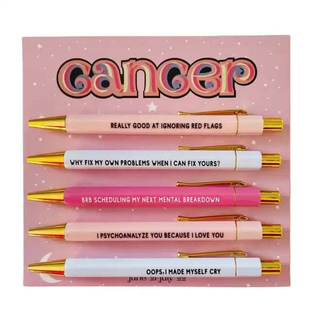 Pen Set - Cancer