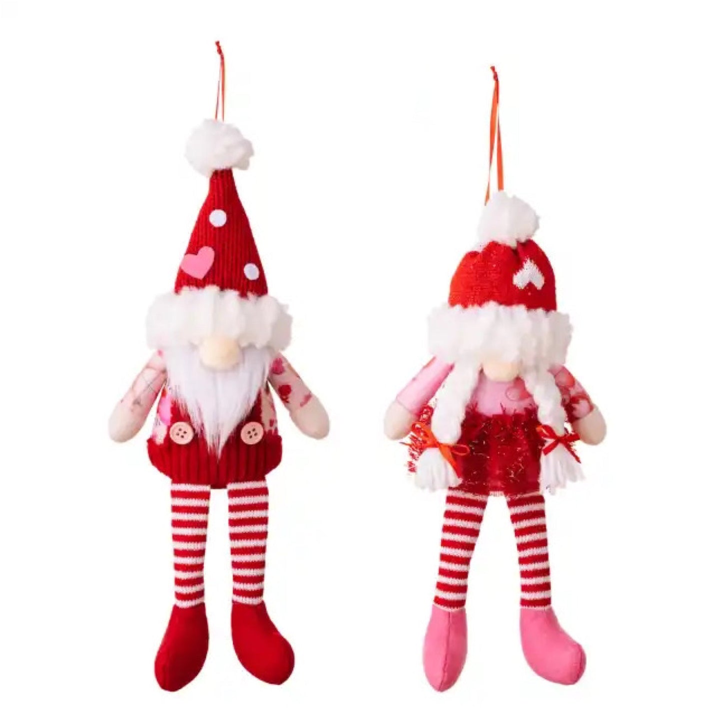 Gnome - Valentine #12 - Stripe Long Legs - PREORDER 12/12-12/15