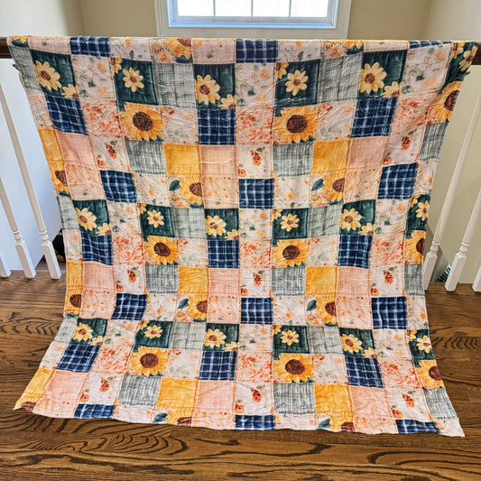 Blanket - Sunflower Quilt