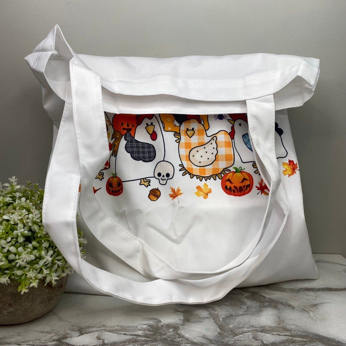 Tote Bag - Halloween - Chickens