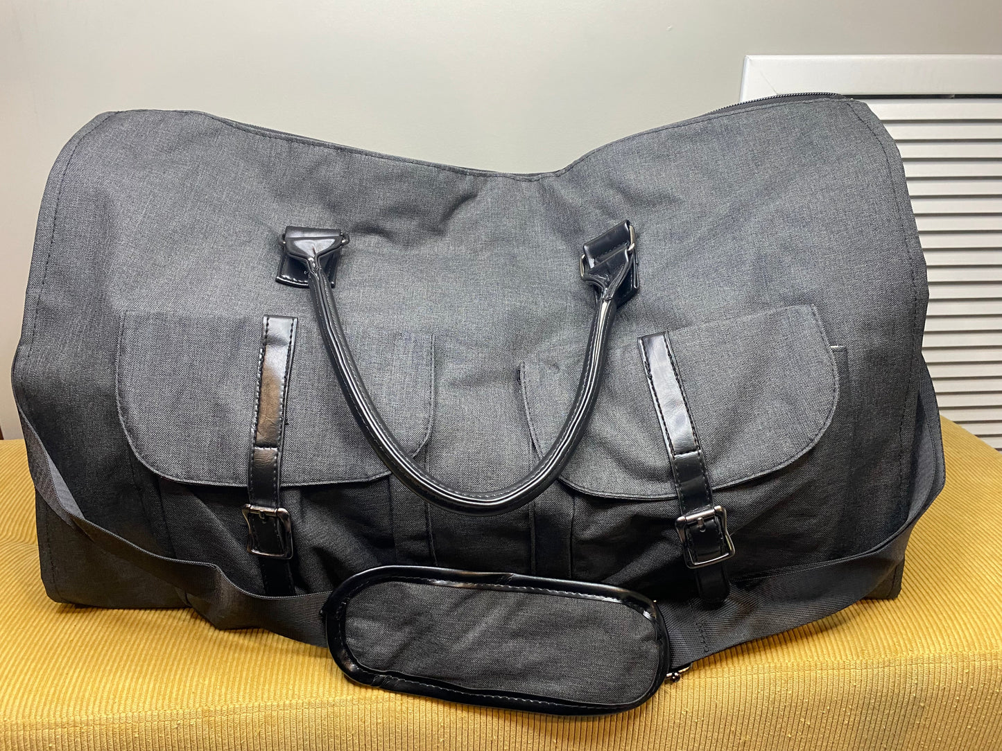 Rory, The Ultimate Duffle - Charcoal Grey/Black