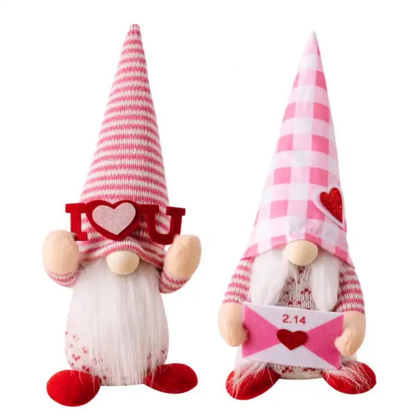 Gnome - Valentine #9 - I Heart U & Envelope - PREORDER 12/12-12/15