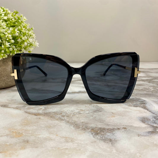 Sunglasses - Style G - Black Black