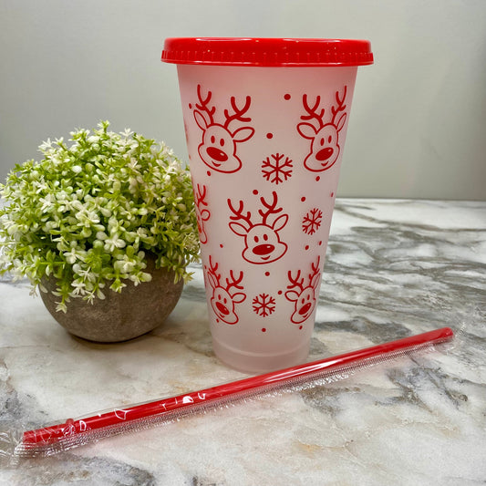 Plastic Tumbler - Christmas - Clear #4