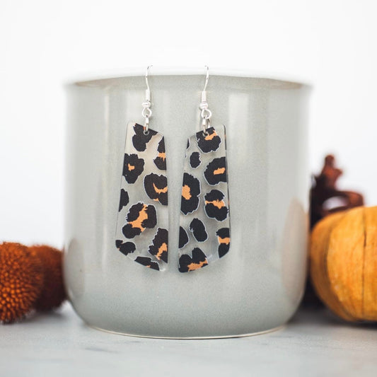 Acrylic Leopard Dangle