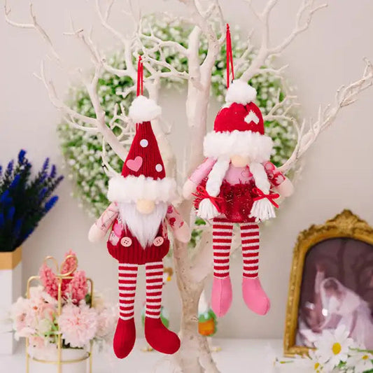 Gnome - Valentine #12 - Stripe Long Legs - PREORDER 12/12-12/15