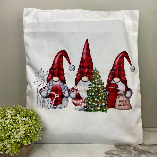 Tote Bag - Christmas - #43 - Gnome Tree Trio