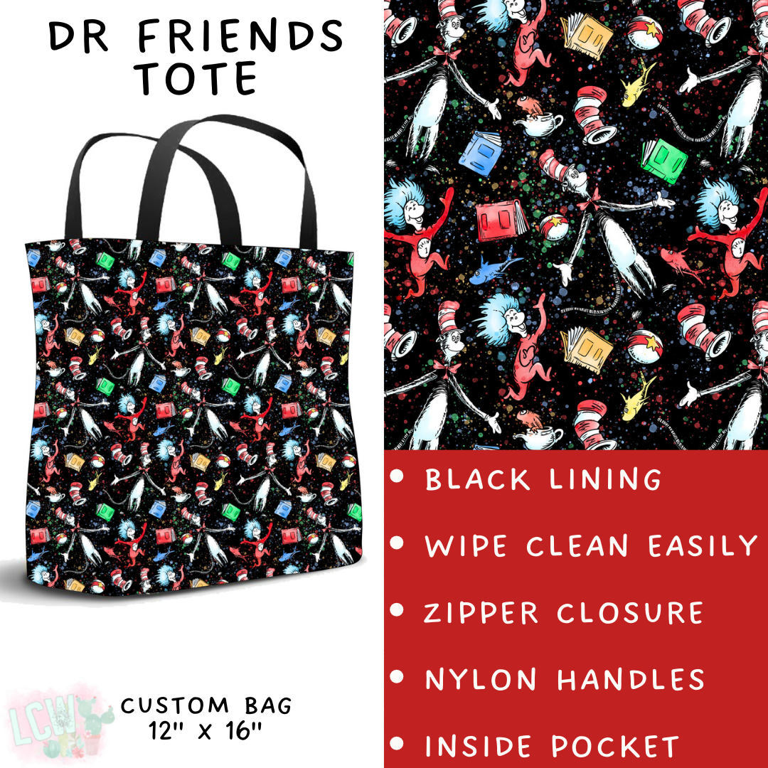 Batch #272 - Storybook Collection - Closes 1/17 - ETA late March - Dr Friends Tote