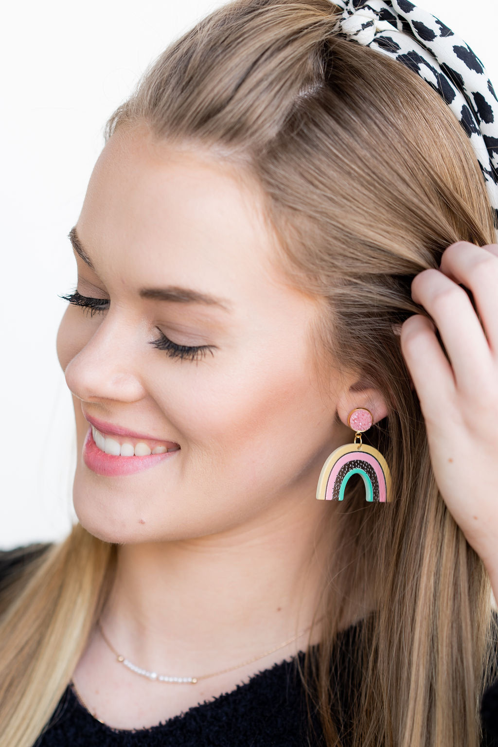 Happy Day Rainbow Earrings- Classic