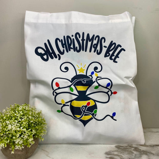 Tote Bag - Christmas - #22 - Oh Christmas Bee