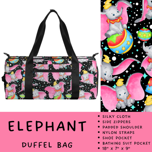 Batch #266 - Magical Travel Collection - Closes 1/3 - ETA mid Feb - Elephant Duffel Bag