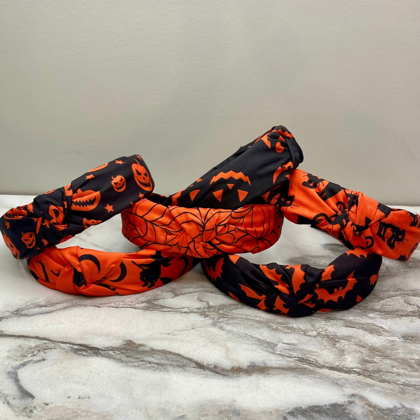 Headband - Halloween - Orange & Black